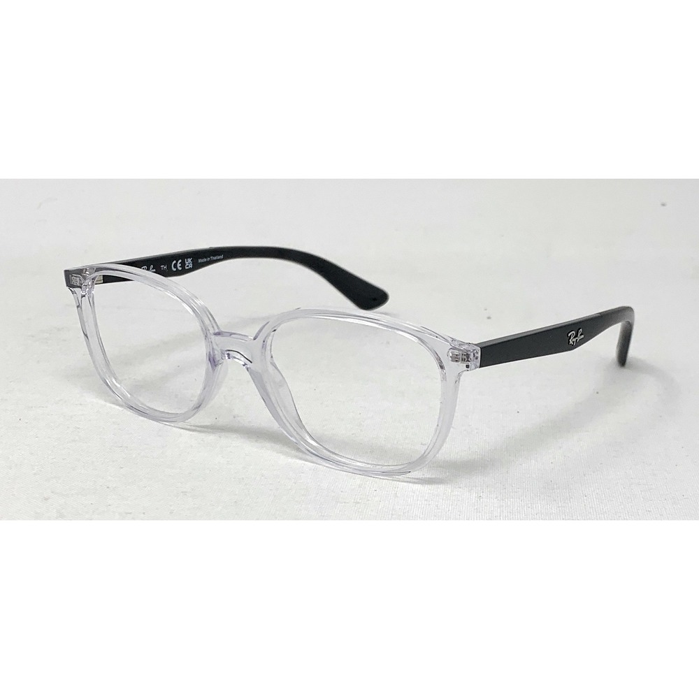 RAY-BAN RB 1598 3541 49-16-130 Clear Transparent Kids Square Eyeglass Frames